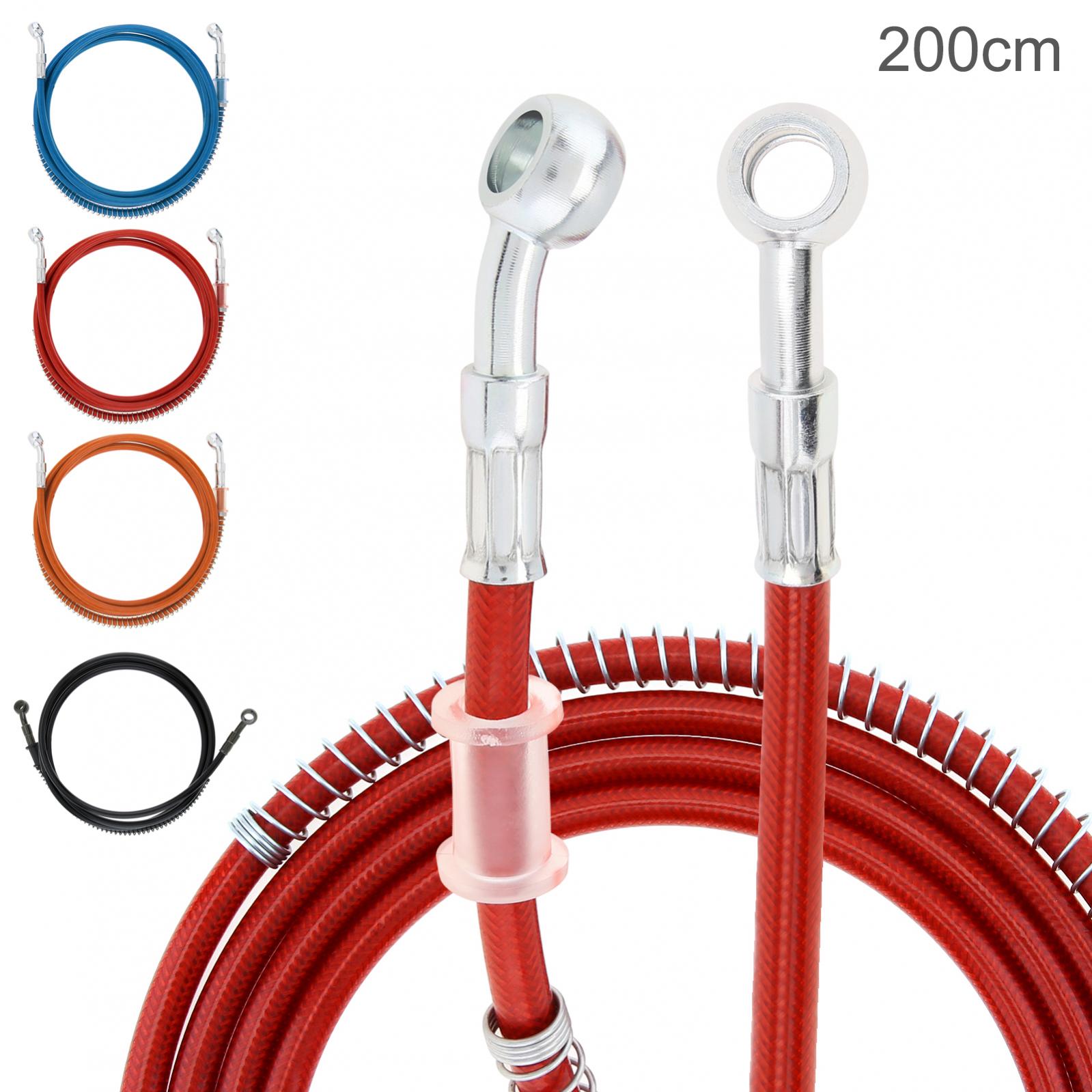 Brake Line Motorcycle - 200 cm Motosiklet Dirt Bike Örgülü