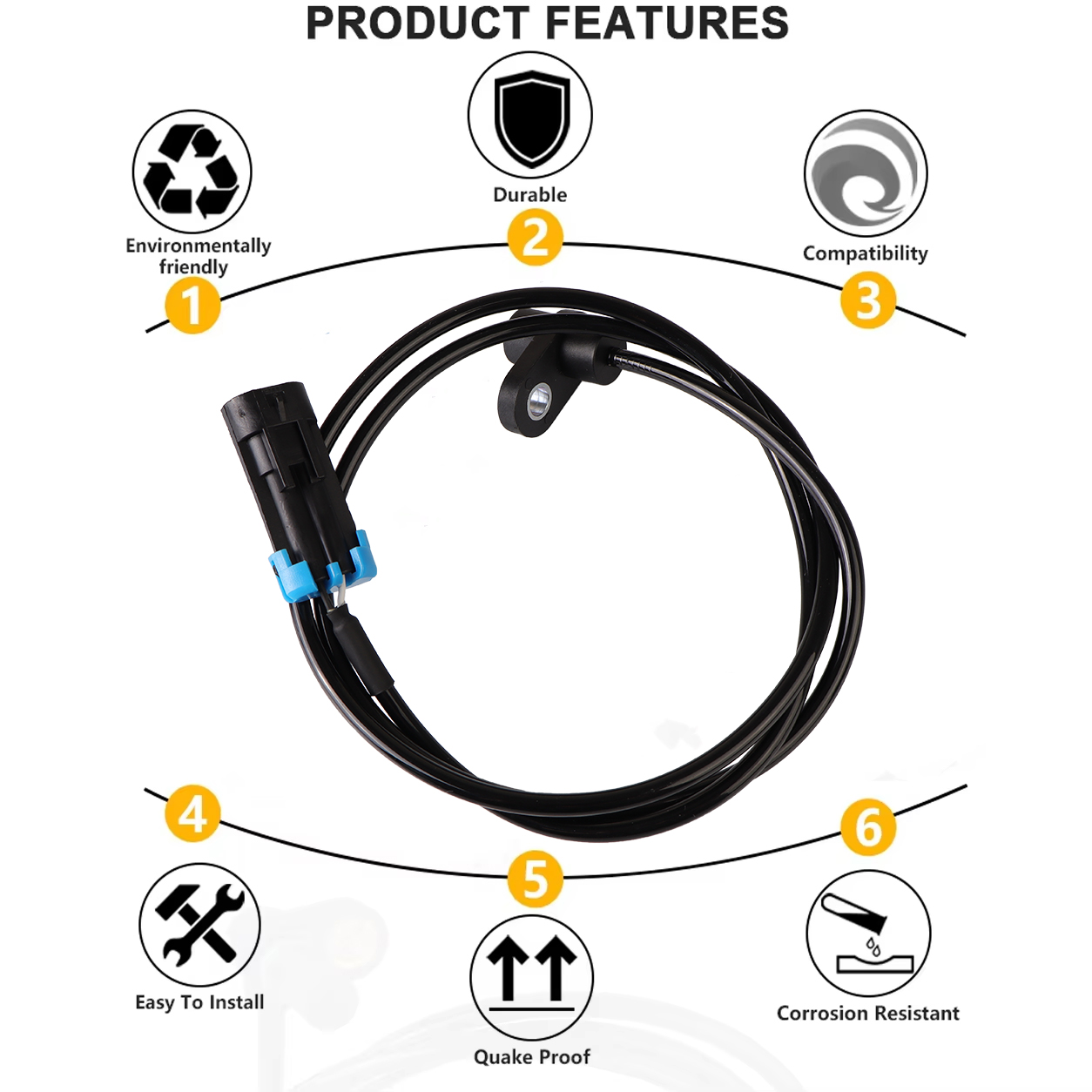 Ön Tekerlek ABS Hız Sensörü Ka - Motorcycle Brake Cable incelemesi ve fiyatı