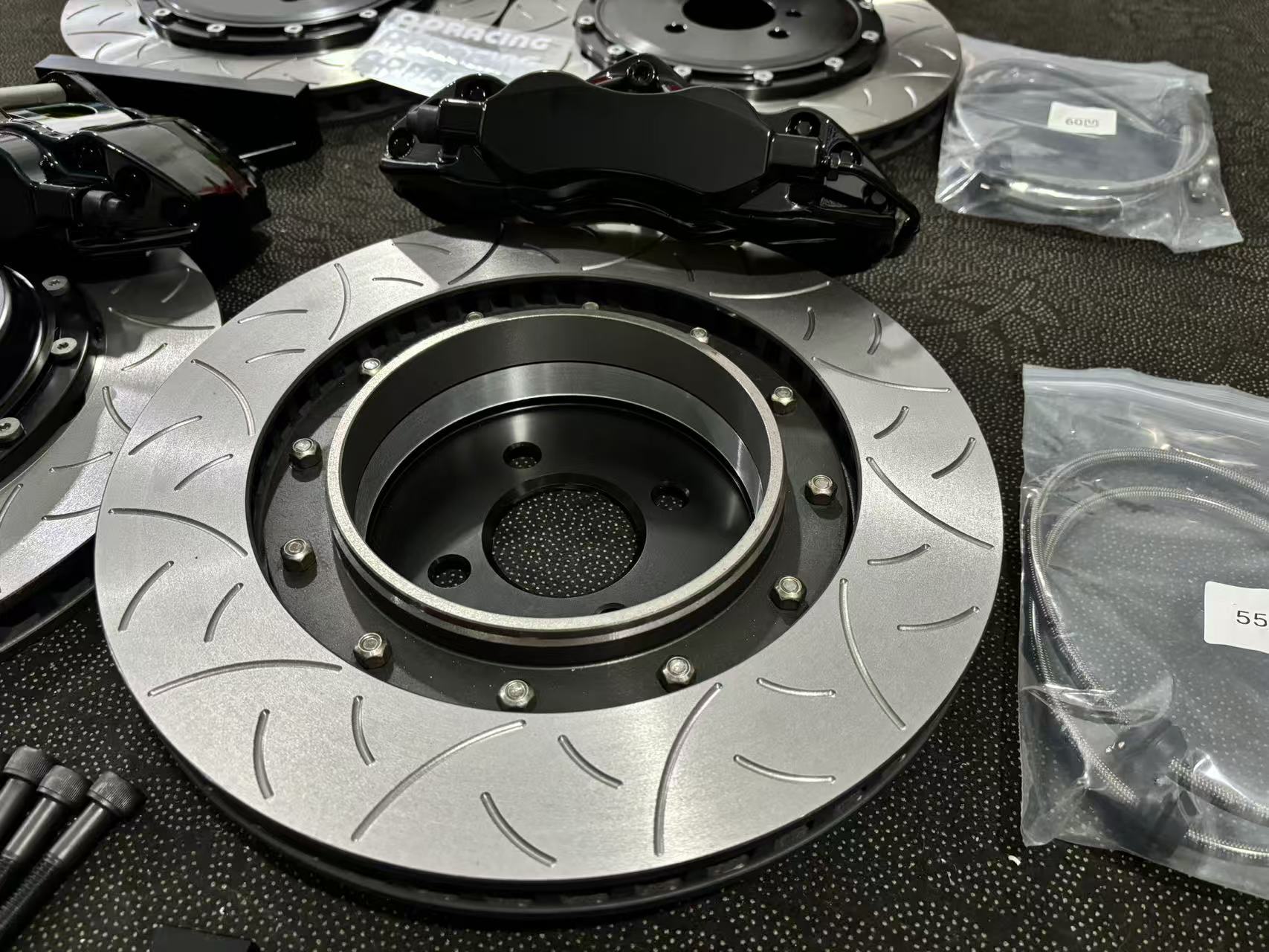 Komple Büyük Fren Seti, Ön ve  - Front Rear Brake Caliper Bracket Kit incelemesi ve fiyatı