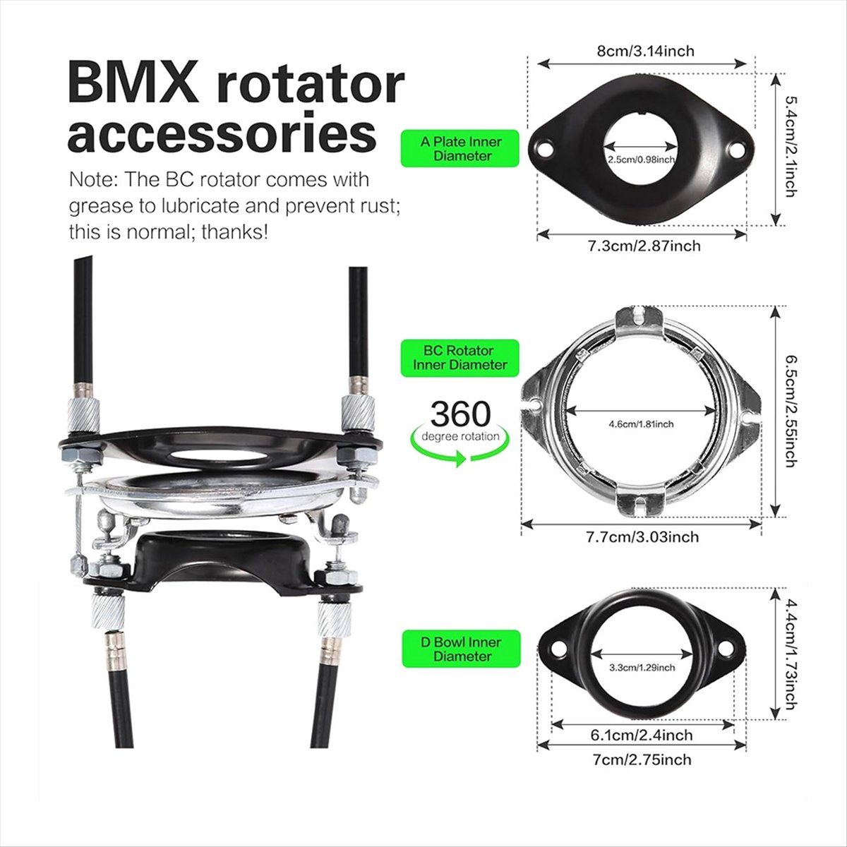 A61P Bisiklet Gyro Fren Kablol - Brake Rotor incelemesi ve fiyatı